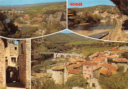 07 Vogüé  L' Ardèche Et Le Vieux Village  (Scan R/V) N°   18   \PB1101 - Aubenas