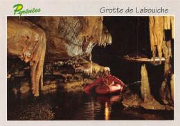 09 FOIX Spéléologue à La Grotte De Labouiche   (Scan R/V) N°   19   \PB1118 - Foix