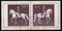 ÖSTERREICH 1972 Block 2 WZd1 Gestempelt WAAGR PAAR X24F4D6 - Used Stamps