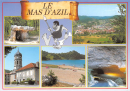 09  Le Mas-d'Azil  Ariège  (Scan R/V) N°   12   \PB1117 - Ax Les Thermes