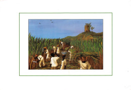 97 Martinique  Récolte De La Canne à Sucre Peinture D'émilie  (Scan R/V) N°   6   \PB1112 - Fort De France