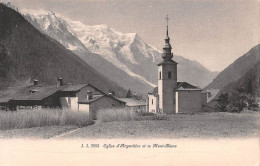 74  L'église D'Argentière Chamonix-Mont-Blanc (Scan R/V) N°   43   \PB1128 - Chamonix-Mont-Blanc