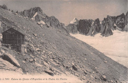 74  Cabanne Du Glacier D'Argentière Chamonix-Mont-Blanc Et Chaine Des Courtes (Scan R/V) N°   42   \PB1128 - Chamonix-Mont-Blanc