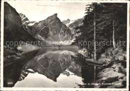 11637906 Seealpsee Mit Altmann Rossmad Saentis Appenzeller Alpen Seealpsee - Sonstige & Ohne Zuordnung