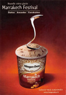 Marrakech Festival Häagen-Dazs Glace PUB Publicité          (Scan R/V) N°  3  \PB1126 Boite - Werbepostkarten