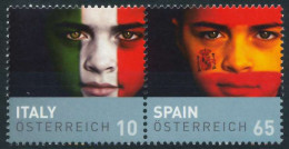 ÖSTERREICH 2008 Nr 2735 42 WZda Postfrisch WAAGR PAAR X24F5E2 - Unused Stamps
