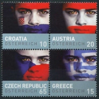 ÖSTERREICH 2008 Nr 2735 42 Vbc Postfrisch VIERERBLOCK X24F5FE - Ongebruikt