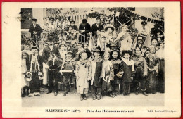 CPA 76 HAUSSEZ - FÊTE Des MOISSONNEURS 1912 (Enfants Déguisés) * Normandie - Otros & Sin Clasificación