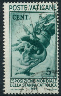 VATIKAN 1936 Nr 51 Gestempelt X3C2602 - Used Stamps