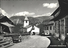 11637826 Wergenstein GR Schamserberg Dorfpartie Wergenstein GR - Autres & Non Classés