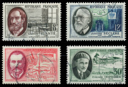 FRANKREICH 1957 Nr 1124-1127 Gestempelt X3F3D66 - Used Stamps