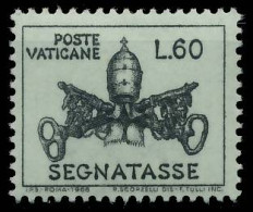 VATIKAN PORTOMARKEN Nr 22 Postfrisch SF61C0E - Portomarken