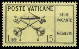VATIKAN 1958 Nr 300 Postfrisch SF69F92 - Neufs