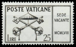 VATIKAN 1958 Nr 301 Postfrisch SF69F9A - Ongebruikt