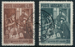 VATIKAN 1956 Nr 259-260 Gestempelt X4047B2 - Used Stamps