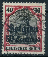 BES. 1WK LANDESPOST BELGIEN Nr 5II Gestempelt X443132 - Occupazione 1914 – 18