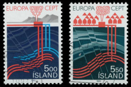 ISLAND 1983 Nr 598-599 Gestempelt X5B9036 - Oblitérés