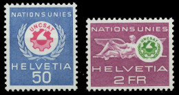 SCHWEIZ ÄMTER ONU Nr 38-39 Postfrisch X657946 - Altri & Non Classificati