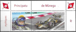 Monaco 2016 Racing Pilote Ronnie Peterson Michel No. 3283-84 ** Neuf MNH Postfrisch - Unused Stamps