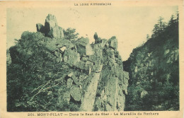 42 Loire Mont Pilat Dans Le Saut Du Gier La Muraille De Rochers     N° 14 \MN6042 - Mont Pilat