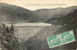 42 Loire  Rochetaillée Le Mur Du Barrage Du Gouffre D'enfer      N° 21 \MN6039 - Rochetaillee