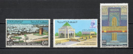 MAROC N°  622 à 624     NEUFS SANS CHARNIERE  COTE 2.70€   MAUSOLEE DE MOHAMED V - Maroc (1956-...)