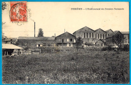 CPA 76 FERRIERES - L'Etablissement Des Fermiers Normands * Normandie Alimentaire - Autres & Non Classés