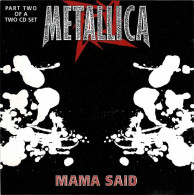 Metallica - Mama Said. Part Two. CD - Rock