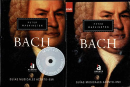 Guías Musicales Acento-EMI. Bach. Libro + 3 CDs - Peter Washington - Arte, Hobby