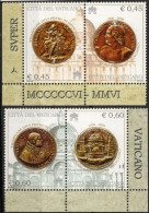 Vatican 2006 St Piter Basilica 500 Year 2 Pairs MNH Pope Julius II, Design & Build By Bramante, Donato D'Angelo Lazzari - Nuovi