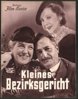 Filmprogramm IFK Nr. 2882, Kleines Bezirksgericht, Hans Moser, Ida Wüst, Gusti Wolf, Regie Dr. Alwin Elling  - Zeitschriften