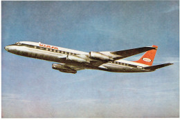 CPM VENEZUELA THEMES TRANSPORTS AERONAUTIQUE - Douglas DC-8 De La Compagnie VIASA - 1946-....: Era Moderna