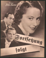 Filmprogramm IFK Nr. 2838, Fortsetzung Folgt, Frauke Lauterbach, Viktor Staal, Oskar Sima, Regie Paul Martin  - Zeitschriften