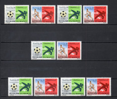 MAROC N°  625 + 626   CINQ EXEMPLAIRES  NEUFS SANS CHARNIERE  COTE 10.00€  FOOTBALL JEUX SPORT - Marruecos (1956-...)