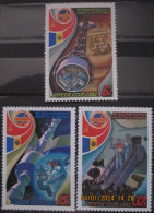 RUSSIA ~ 1981 ~ S.G. NUMBERS 5126 - 5128, ~ SPACE FLIGHT. ~ MNH #03615 - Unused Stamps