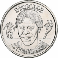 France, Jeton, Equipe De France De Football, Diomède, Attaquant, 1998, Nickel - Otros & Sin Clasificación