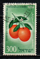 ISRAELE - 1956 - 4th Intl. Congress Of Mediterranean Citrus Growers - USATO - Usados (sin Tab)