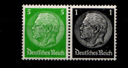 Deutsches Reich W59 Postfrisch #GV209 - Se-Tenant