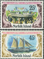 Norfolk Island 1975 SG170-171 Launching Of Resolution Set MLH - Norfolkinsel