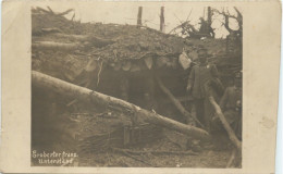 Eroberter Franz. Unterstand - Feldpost - Guerre 1914-18