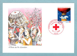 Carte Maximum 1996 - Croix Rouge 1996 - YT 3039 - Paris - 1990-1999