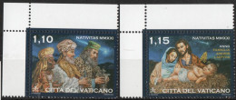 Vatican 2021 Christmas Stamps 2 Values MNH - Ungebraucht