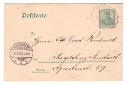 DEUTSCHLAND // POSTKARTE // 1903 - Other & Unclassified