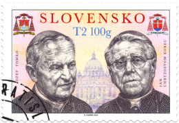 SLOVAKIA 2024 - Personalities: Ján Chryzostom Korec And Jozef Tomko - Used Stamps