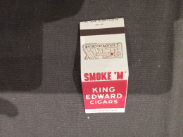 USA . Petite Boîte Aĺlumettes " King Edwards Cigar"   -    Jaffrey New Hamphire  Net  1 - Scatole Di Fiammiferi