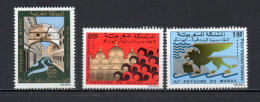 MAROC N°  631 à 633    NEUFS SANS CHARNIERE  COTE 2.30€    UNESCO VENISE - Marokko (1956-...)