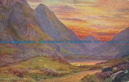 R045885 Ossians Cave. Glencoe. Tuck. Oilette - World