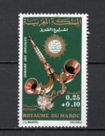 MAROC N°  634   NEUF SANS CHARNIERE  COTE  0.80€   SEMAINE DES AVEUGLES - Morocco (1956-...)