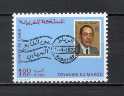 MAROC N°  636   NEUF SANS CHARNIERE  COTE  0.80€   ROI  JOURNEE DU TIMBRE - Maroc (1956-...)