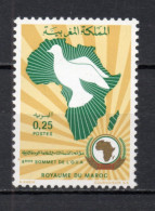 MAROC N°  640   NEUF SANS CHARNIERE  COTE  0.50€    OUA - Morocco (1956-...)